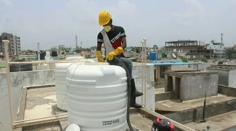 شركة لعزل خزانات المياه - تنظيف خزانات المياه