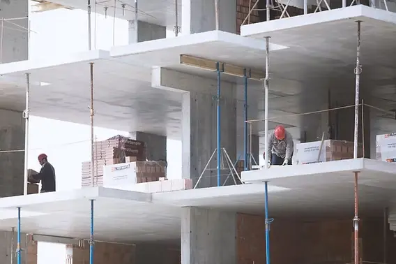 نطاق خدمة تنظيف ما بعد البناء